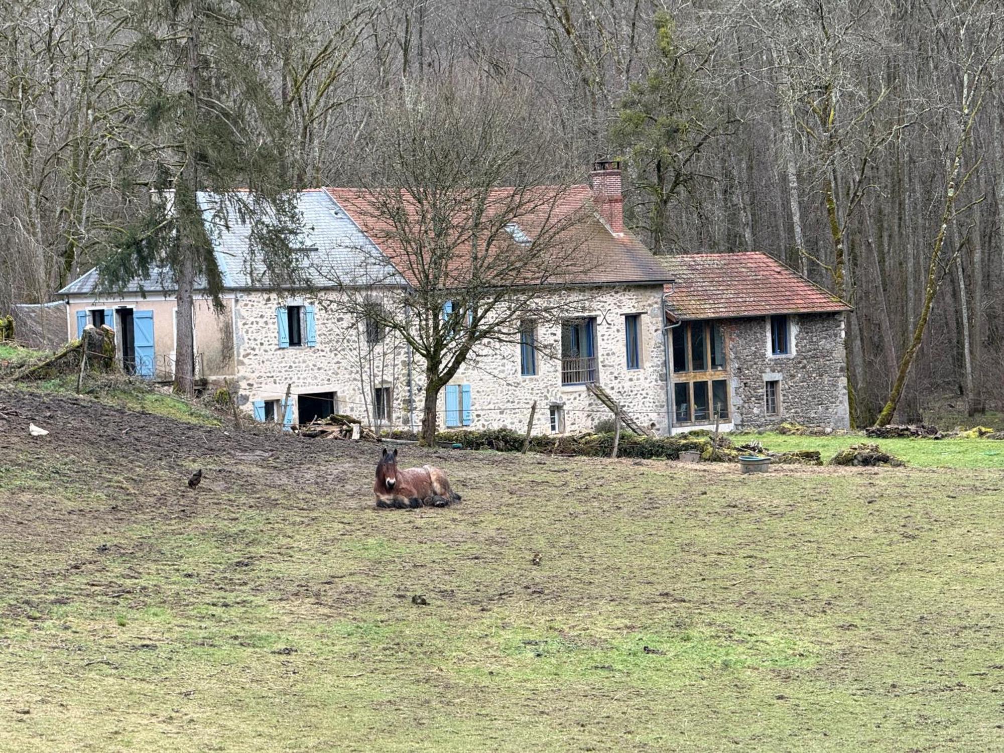 Gite De La Fontaine Saint-Andre-en-Morvan Экстерьер фото